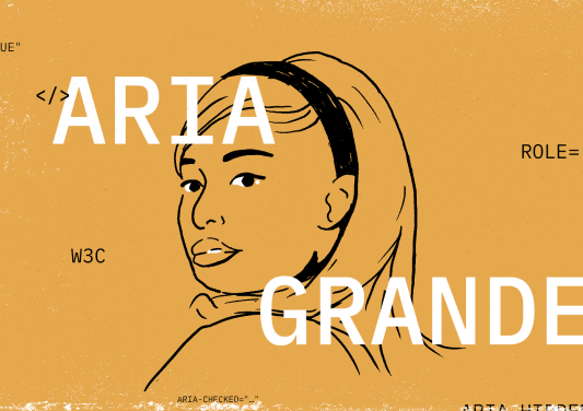 Illustration of Ariana Grande
