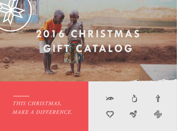 Collage of 2016 catalog branding up close